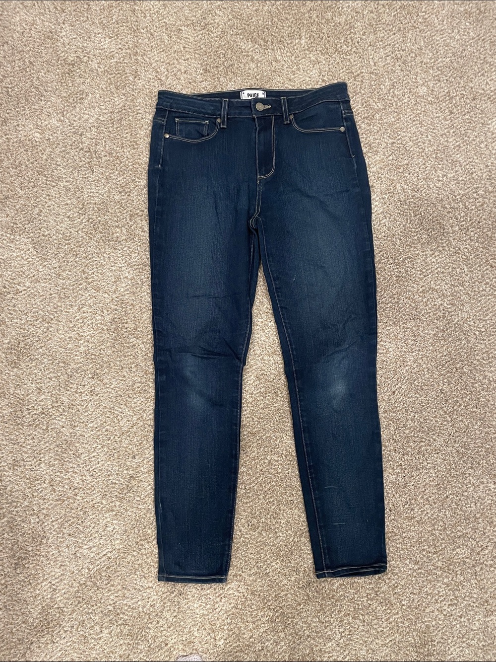 PAIGE Indigo High-Rise Skinny Jeans